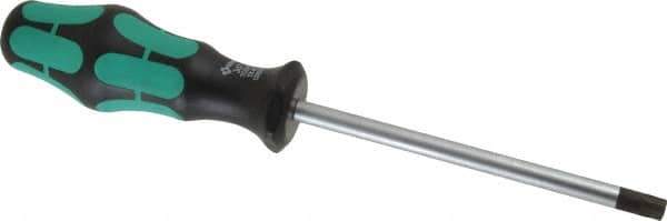 Wera - T45 Torx Driver - 5" Blade Length, 9-5/8" OAL, Ergonomic Handle - Best Tool & Supply