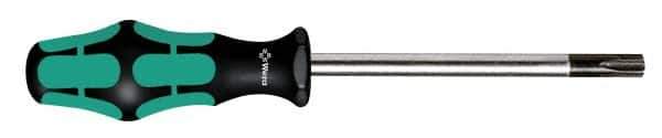 Wera - T40 Torx Driver - 5" Blade Length, 9-5/8" OAL, Ergonomic Handle - Best Tool & Supply