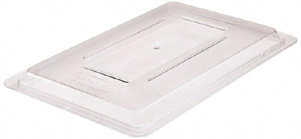 Rubbermaid - 18" Long x 12" Wide Clear Lid - For Use with Rubbermaid - 3304, 3307, 3309 - Best Tool & Supply