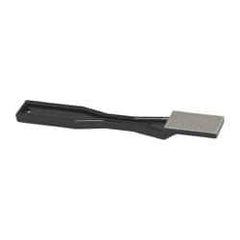 3M - 1-1/2" OAL Fine Sharpener Diamond File - 3/4" Wide, 1-1/2 LOC, Black - Best Tool & Supply