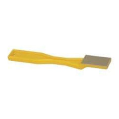 3M - 1-1/2" OAL Very Fine Sharpener Diamond File - 3/4" Wide, 1-1/2 LOC, Yellow - Best Tool & Supply