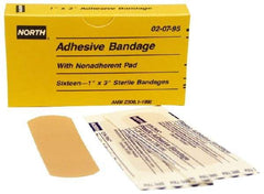 North - 3" Long x 1" Wide, General Purpose Self-Adhesive Bandage - Beige, Plastic Bandage - Best Tool & Supply