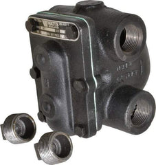 Watts - 4 Port, 1" Pipe, Cast Iron Float & Thermostatic Steam Trap - 15 Max psi - Best Tool & Supply