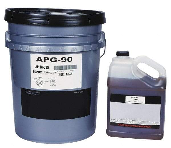 Lubriplate - 5 Gal Pail, Mineral Gear Oil - 152 SUS Viscosity at 210°F, 2220 SUS Viscosity at 100°F, ISO 460 - Best Tool & Supply