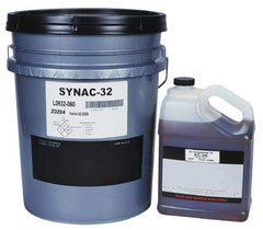 Lubriplate - 5 Gal Pail, ISO 46, SAE 20, Air Compressor Oil - 196 Viscosity (SUS) at 100°F, 47 Viscosity (SUS) at 210°F, Series AC-1 - Best Tool & Supply