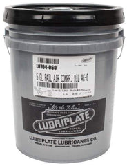 Lubriplate - 5 Gal Pail, ISO 32, SAE 10, Air Compressor Oil - 137 Viscosity (SUS) at 100°F, 43 Viscosity (SUS) at 210°F, Series AC-0 - Best Tool & Supply