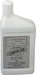 Lubriplate - Bottle, ISO 32, Air Tool Oil - 147 Viscosity (SUS) at 100°F, 44 Viscosity (SUS) at 210°F - Best Tool & Supply