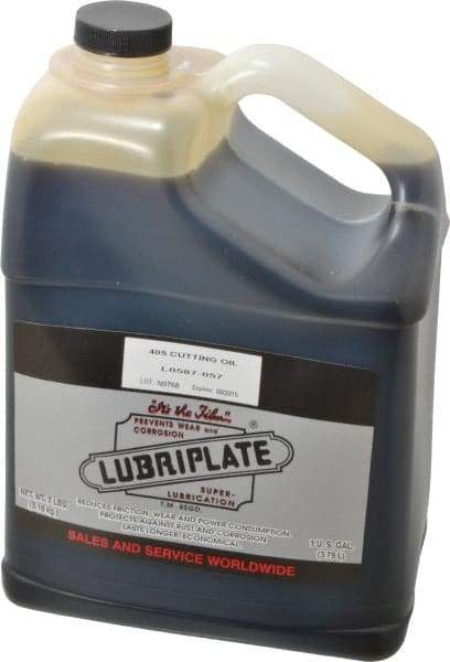 Lubriplate - Lubriplate 405, 1 Gal Bottle Cutting Fluid - Straight Oil, For Threading - Best Tool & Supply