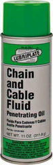 Lubriplate - 12 oz Aerosol General Purpose Chain & Cable Lubricant - 32 ISO Grade - Best Tool & Supply