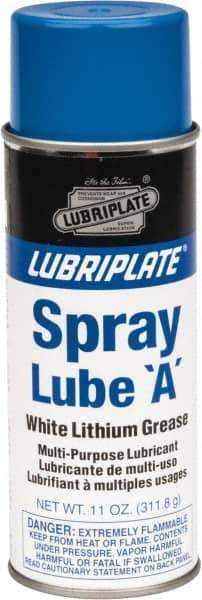 Lubriplate - 12 oz Aerosol Lithium General Purpose Grease - White, 150°F Max Temp, NLGIG 1, - Best Tool & Supply