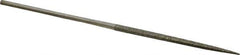 Value Collection - 5-1/2" OAL Coarse Square Needle Diamond File - 3/32" Wide x 3/32" Thick, 2-3/4 LOC - Best Tool & Supply