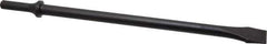 Value Collection - 3/4" Head Width, 11" OAL, 1-1/8" Shank Diam, Flat Chisel - Round Shank, Steel - Best Tool & Supply