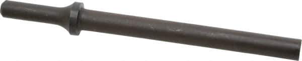 Value Collection - 1/2" Head Width, 6-1/2" OAL, Blank Chisel - Round Shank, Steel - Best Tool & Supply