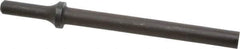 Value Collection - 1/2" Head Width, 6-1/2" OAL, Blank Chisel - Round Shank, Steel - Best Tool & Supply