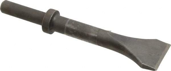 Made in USA - 2" Head Width, 9" OAL, Scaling Chisel - Round Drive, Round Shank, Alloy Steel - Best Tool & Supply