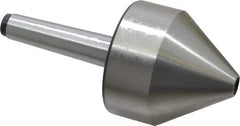 Interstate - MT2 Taper Shank, 2.48" Head Diam Live Center - 2.48" Head Length, 0.46" Point Diam, 1.42" Point Len, 396.83 Lb Max Workpc, 5.35" OAL, Bull Nose Point - Best Tool & Supply