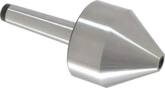 Interstate - MT3 Taper Shank, 3.07" Head Diam Live Center - 3.03" Head Length, 0.71" Point Diam, 1.65" Point Len, 396.83 Lb Max Workpc, 6.77" OAL, Bull Nose Point - Best Tool & Supply