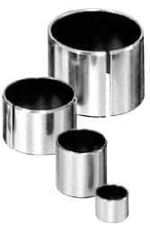 Bunting Bearing - 3/16" Inside x 1/4" Outside Diam, Steel Sleeve Bearing - 1/2" OAL - Best Tool & Supply