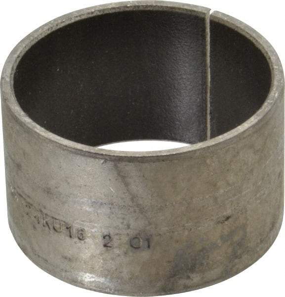 Bunting Bearing - 1-1/2" Inside x 1-21/32" Outside Diam, Steel Sleeve Bearing - 1" OAL - Best Tool & Supply