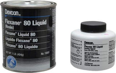 Devcon - 1 Lb Kit Black Urethane Joint Sealant - 120°F (Wet), 180°F (Dry) Max Operating Temp, 15 min Tack Free Dry Time - Best Tool & Supply