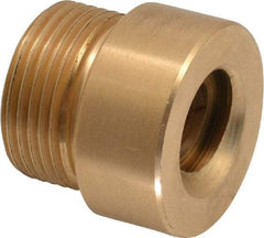 Keystone Threaded Products - 1.12" Long, 1" High, 1/2" Thread Length, Bronze, Right Hand, Round, Precision Acme Nut - 0.937-16 Thread Size, 2C Class of Fit - Best Tool & Supply