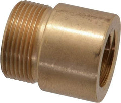 Keystone Threaded Products - 1.12" Long, 1-1/4" High, 1/2" Thread Length, Bronze, Right Hand, Round, Precision Acme Nut - 1.000-18 Thread Size, 2C Class of Fit - Best Tool & Supply