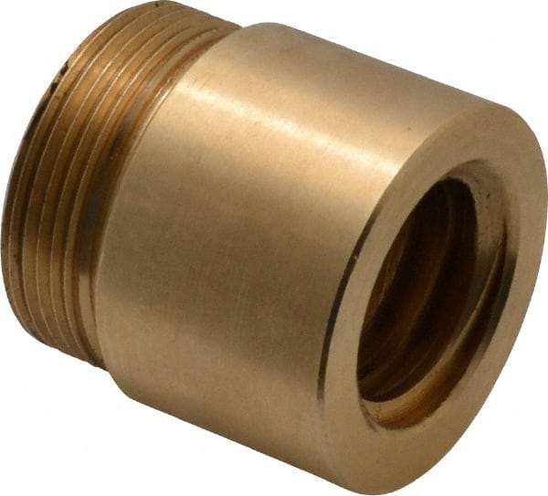 Keystone Threaded Products - 1-1/2" Long, 1-1/2" High, 1/2" Thread Length, Bronze, Right Hand, Round, Precision Acme Nut - 1.375-16 Thread Size, 2C Class of Fit - Best Tool & Supply