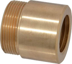 Keystone Threaded Products - 1-1/2" Long, 1-1/2" High, 1/2" Thread Length, Bronze, Right Hand, Round, Precision Acme Nut - 1.375-16 Thread Size, 2C Class of Fit - Best Tool & Supply