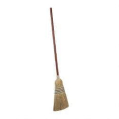 Rubbermaid - Corn Bristle Broom - Wood Handle, 12" Wide - Best Tool & Supply