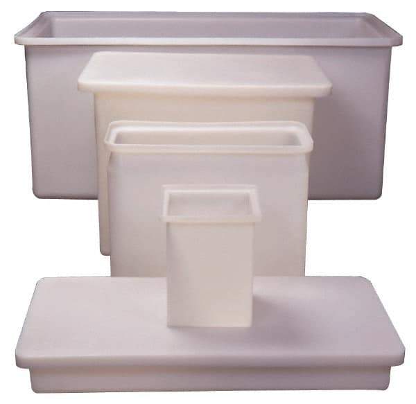 Made in USA - Rectangular Polyethylene Tank Cover - 36" Wide x 72" Long x 1/4" Thick - Best Tool & Supply