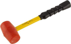 No-Mar - 1-3/8 Lb Head 2-1/16" Face Urethane Hammer - Fiberglass Handle - Best Tool & Supply