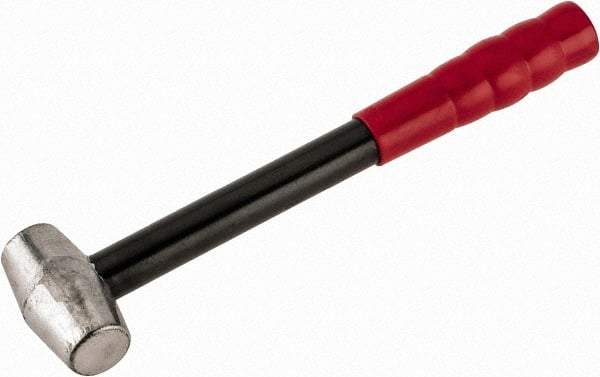 No-Mar - 2 Lb Head 1-1/8" Face Lead Hammer - Vinyl Handle - Best Tool & Supply