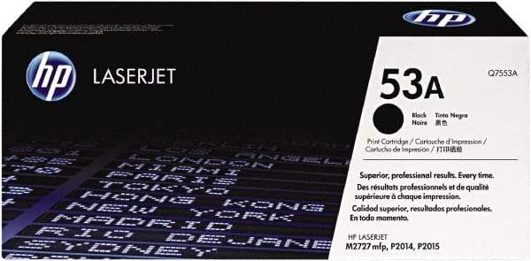 Hewlett-Packard - Black Toner Cartridge - Use with HP LaserJet P2015, M2727nf MFP - Best Tool & Supply