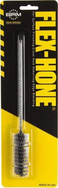 Brush Research Mfg. - 3/4" to 0.787" Bore Diam, 0.8333333 Grit, Aluminum Oxide Flexible Hone - Extra Fine, 8" OAL - Best Tool & Supply