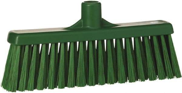 Vikan - 5-5/8" OAL Polyester Bristle Lobby Broom - 3" Bristle Length, 11" Wide - Best Tool & Supply