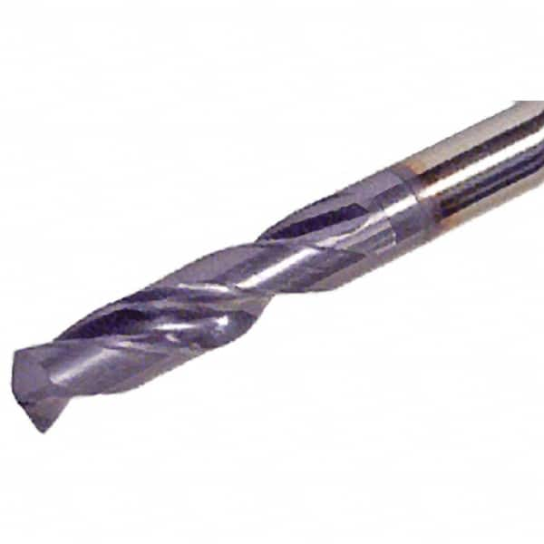 Iscar - 12.7mm 140° Spiral Flute Solid Carbide Screw Machine Drill Bit - Best Tool & Supply