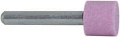 Grier Abrasives - 5/8 x 1/2" Head Diam x Thickness, W194, Cylinder, Aluminum Oxide Mounted Point - Best Tool & Supply