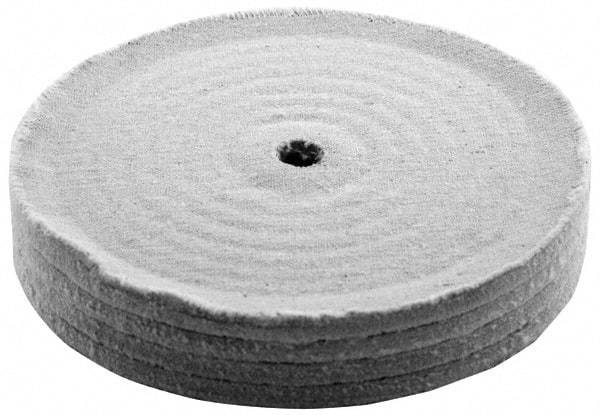 Divine Brothers - 12" Diam x 2" Thick Unmounted Buffing Wheel - Polishing Wheel, 3/4" Arbor Hole - Best Tool & Supply