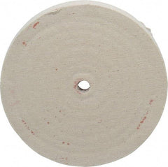 Divine Brothers - 6" Diam x 1" Thick Unmounted Buffing Wheel - Polishing Wheel, 1/2" Arbor Hole - Best Tool & Supply