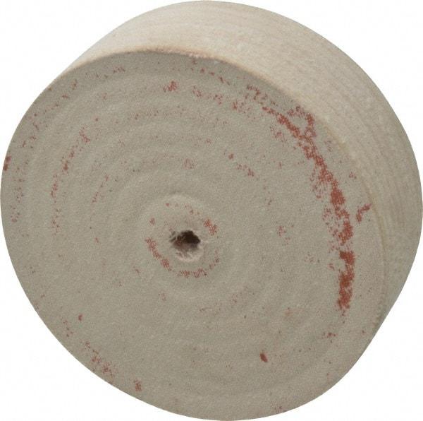 Divine Brothers - 6" Diam x 2" Thick Unmounted Buffing Wheel - Polishing Wheel, 1/2" Arbor Hole - Best Tool & Supply