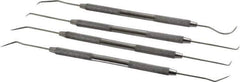 Value Collection - 4 Piece Precision Probe Set - Stainless Steel - Best Tool & Supply