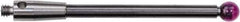 Renishaw - 0.1181 Inch Ball Diameter, Carbide Stem, M2 Thread, Ruby Point Ball Tip CMM Stylus - 1-1/16 Inch Working Length, 0.0787 Inch Stem Diameter, 1.1811 Inch Overall Length - Best Tool & Supply