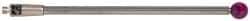 Renishaw - 0.1575 Inch Ball Diameter, Carbide Stem, M2 Thread, Ruby Point Ball Tip CMM Stylus - 1.9685 Inch Working Length, 0.0787 Inch Stem Diameter, 1.9685 Inch Overall Length - Best Tool & Supply