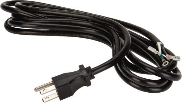 Gast - 1/3 HP Power Cord Assembly - 10 Ft. Long, 115-1 Voltage - Best Tool & Supply