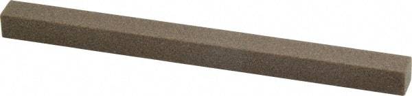 Norton - 4" Long x 1/4" Wide x 1/4" Thick, Aluminum Oxide Sharpening Stone - Square - Best Tool & Supply