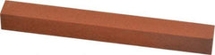 Norton - 4" Long x 3/8" Wide x 3/8" Thick, Aluminum Oxide Sharpening Stone - Square - Best Tool & Supply