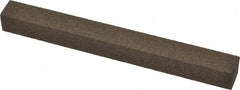 Norton - 4" Long x 3/8" Wide x 3/8" Thick, Aluminum Oxide Sharpening Stone - Square - Best Tool & Supply