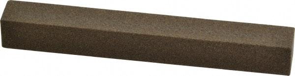 Norton - 4" Long x 1/2" Wide x 1/2" Thick, Aluminum Oxide Sharpening Stone - Square - Best Tool & Supply