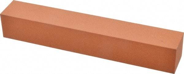 Norton - 6" Long x 1" Wide x 1" Thick, Aluminum Oxide Sharpening Stone - Square, Fine Grade - Best Tool & Supply