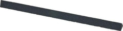 Norton - 4" Long x 1/4" Wide x 1/4" Thick, Silicon Carbide Sharpening Stone - Triangle, Fine Grade - Best Tool & Supply